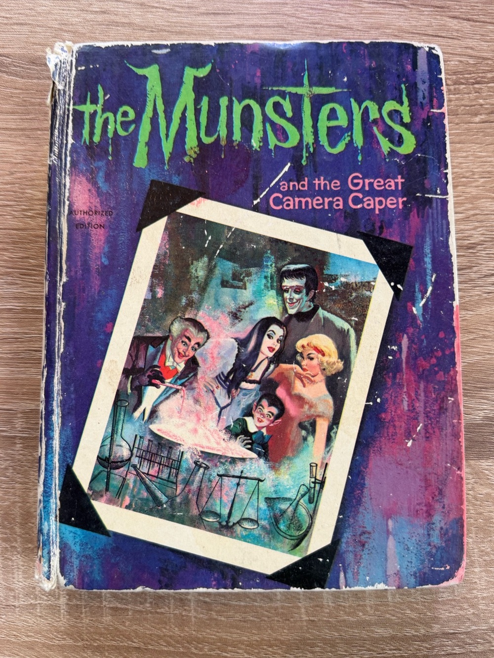 Vintage Hardcover Book “The Munsters”